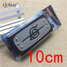 Load image into Gallery viewer, Black Leaf Village Headband for Naruto Cosplay Costume Kakashi Itachi akatsuki madara headband Cartoon Accessories Toy Gifts