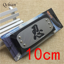 Load image into Gallery viewer, Black Leaf Village Headband for Naruto Cosplay Costume Kakashi Itachi akatsuki madara headband Cartoon Accessories Toy Gifts