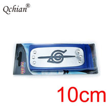 Load image into Gallery viewer, Black Leaf Village Headband for Naruto Cosplay Costume Kakashi Itachi akatsuki madara headband Cartoon Accessories Toy Gifts