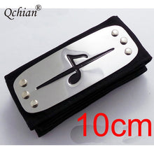 Load image into Gallery viewer, Black Leaf Village Headband for Naruto Cosplay Costume Kakashi Itachi akatsuki madara headband Cartoon Accessories Toy Gifts