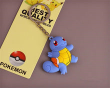 Load image into Gallery viewer, Hot New Japan Anime Pokemon Key Chain Pikachu Charmander Bulbasaur Cartoon Cute Toy Pendant Cosplay Badge Snorlax Fancy Gift