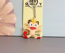 Load image into Gallery viewer, Hot New Japan Anime Pokemon Key Chain Pikachu Charmander Bulbasaur Cartoon Cute Toy Pendant Cosplay Badge Snorlax Fancy Gift