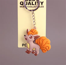 Load image into Gallery viewer, Hot New Japan Anime Pokemon Key Chain Pikachu Charmander Bulbasaur Cartoon Cute Toy Pendant Cosplay Badge Snorlax Fancy Gift