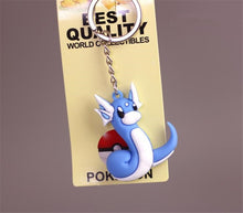 Load image into Gallery viewer, Hot New Japan Anime Pokemon Key Chain Pikachu Charmander Bulbasaur Cartoon Cute Toy Pendant Cosplay Badge Snorlax Fancy Gift