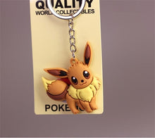Load image into Gallery viewer, Hot New Japan Anime Pokemon Key Chain Pikachu Charmander Bulbasaur Cartoon Cute Toy Pendant Cosplay Badge Snorlax Fancy Gift